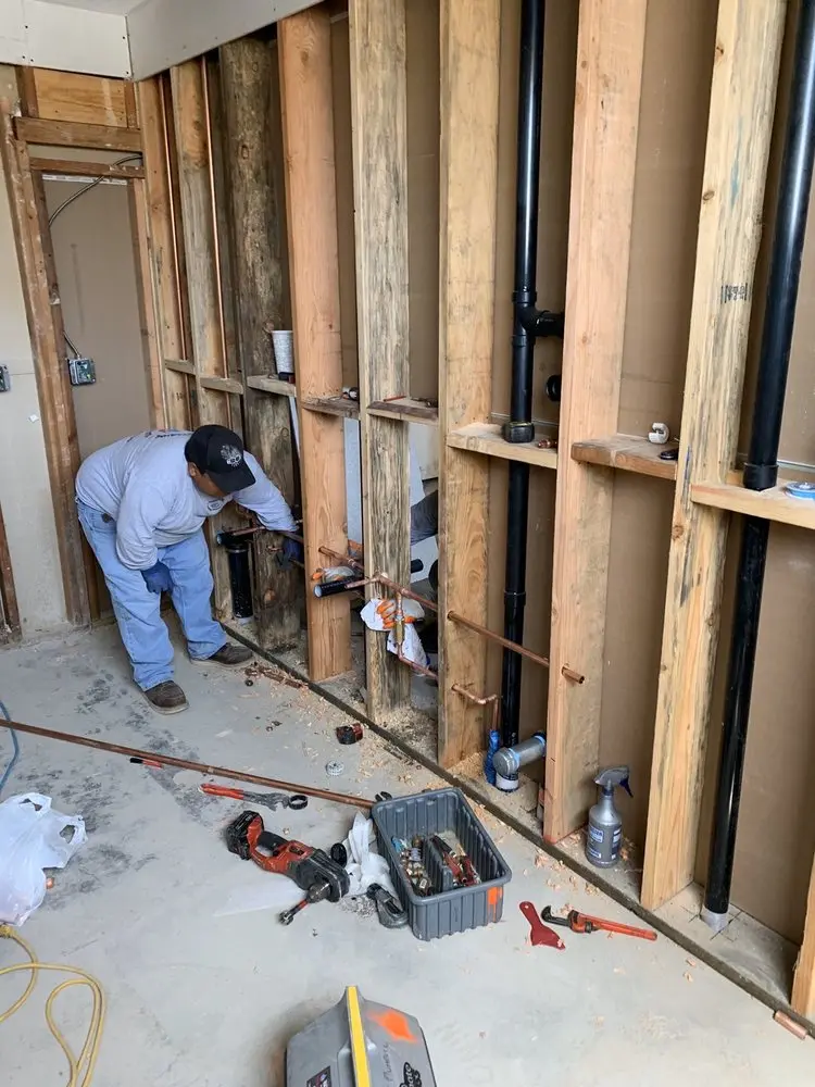 Commercial rough-in plumbing for Water Heater Replacement in Old Saybrook